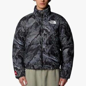THE NORTH FACE Men's Jacket 2000 Black 3D Summit Mesh Print -Size XL -NF0A7URE3V